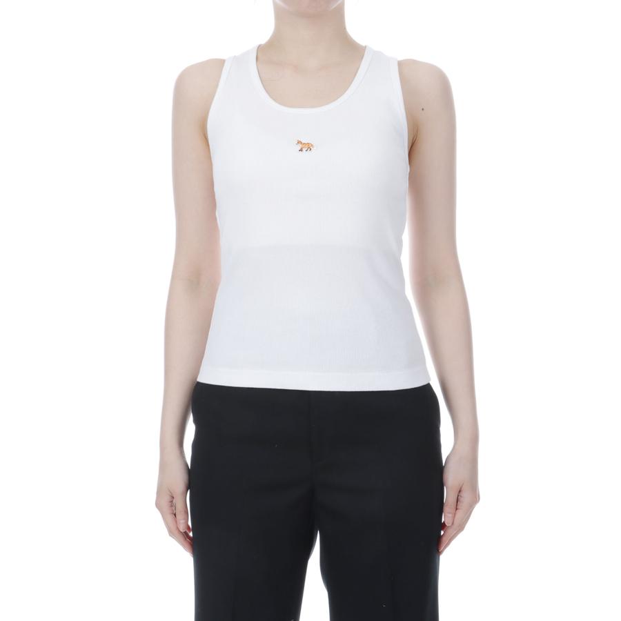 BABY FOX TANK TOP - WHITE (PW00623KA0033) Maison Kitsune -Women-(メゾンキツネ) |  | 03