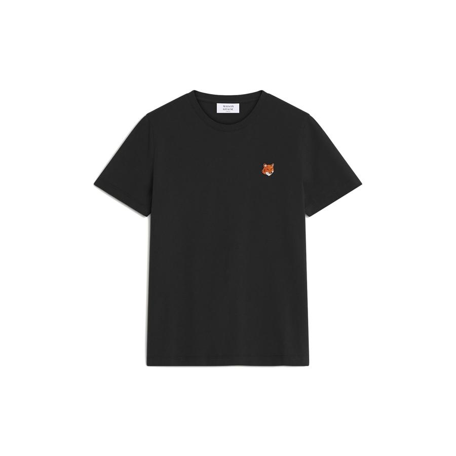 FOX HEAD REGULAR TEE-SHIRT - BLACK (PW00113KJ7026) Maison Kitsune -Women-(メゾンキツネ) | 