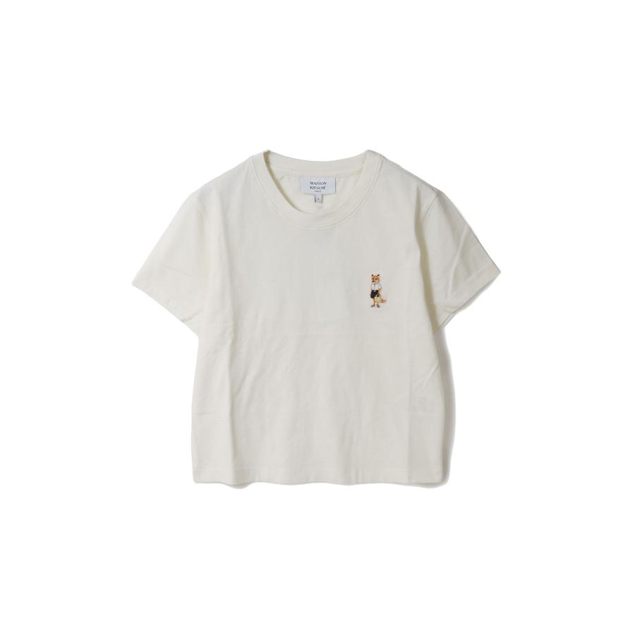 DRESSED FOX BABY TEE-SHIRT - DOVE (QW00113KJ7026) Maison Kitsune -Women-(メゾンキツネ) | 