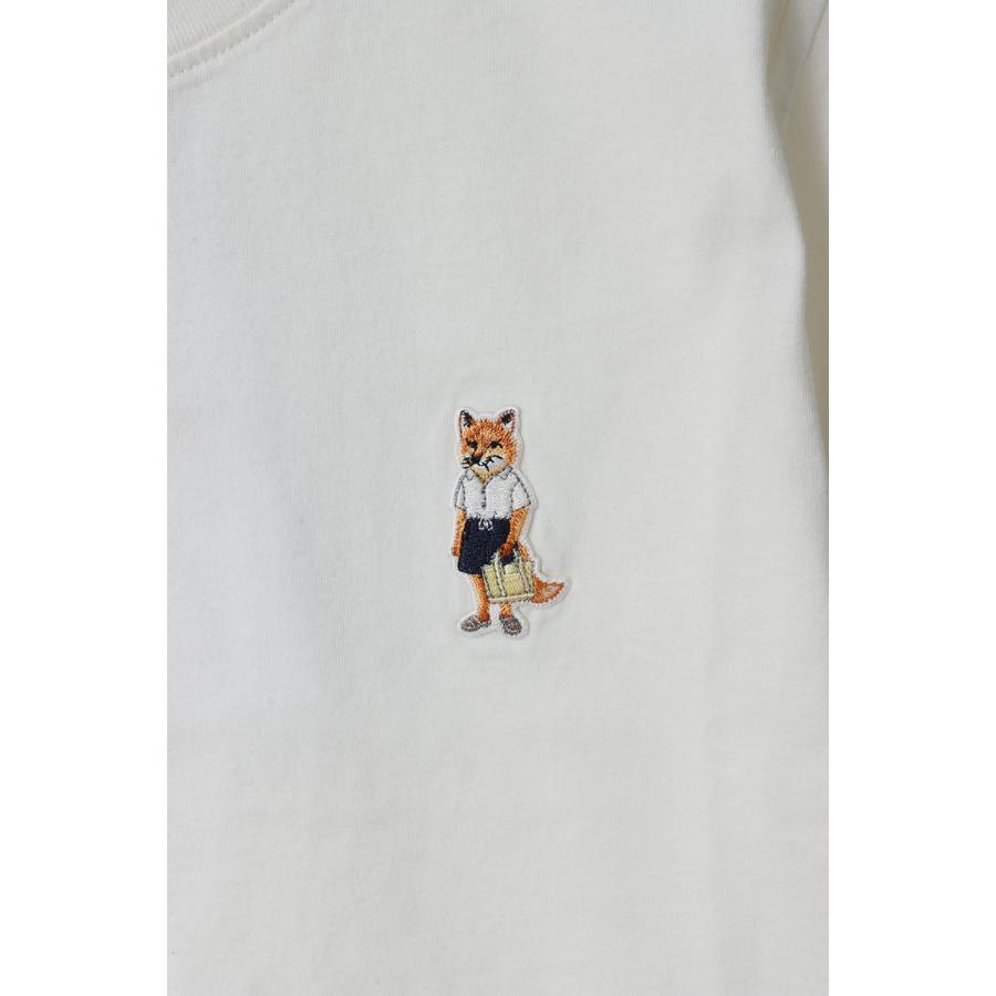 DRESSED FOX BABY TEE-SHIRT - DOVE (QW00113KJ7026) Maison Kitsune -Women-(メゾンキツネ) |  | 02