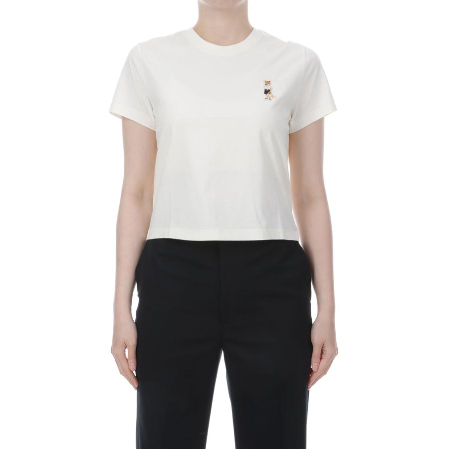 【P10倍】【SALE】DRESSED FOX BABY TEE-SHIRT - DOVE (QW00113KJ7026) Maison Kitsune -Women-(メゾンキツネ) |  | 03