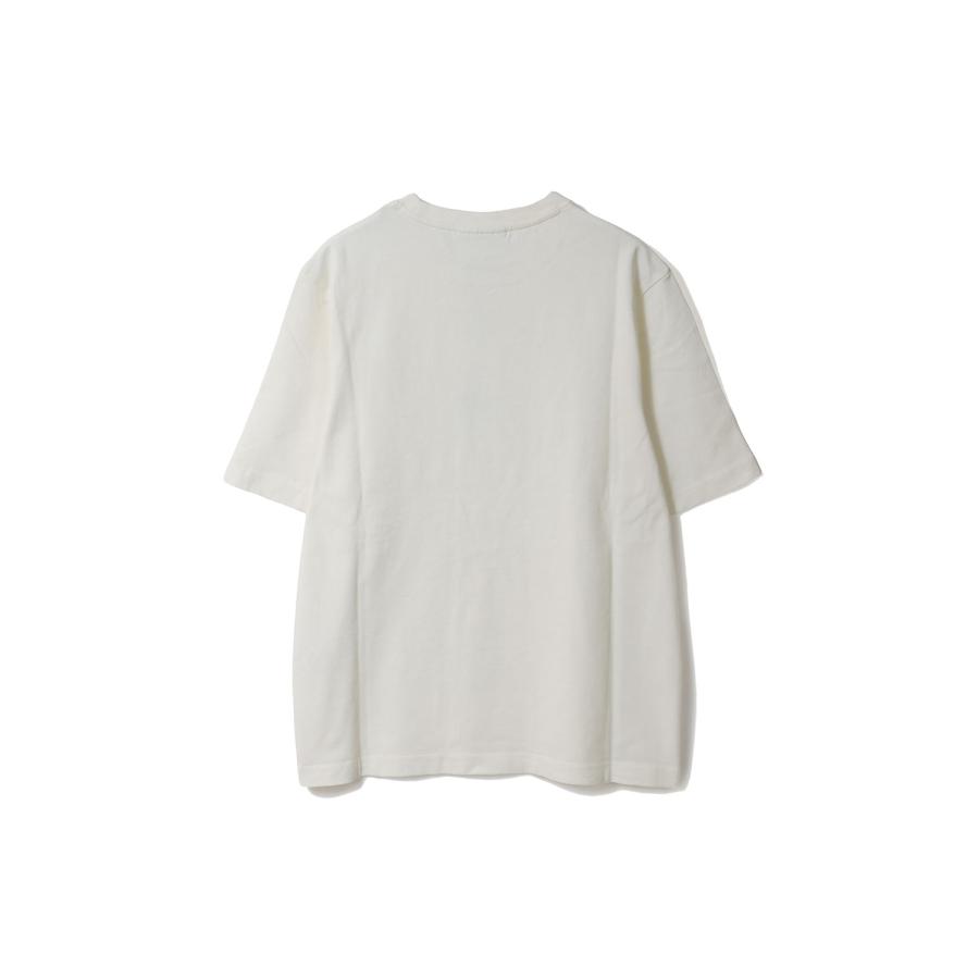 DRESSED FOX COMFORT TEE- SHIRT - DOVE (QW00114KJ0119) Maison Kitsune -Women-(メゾンキツネ) |  | 01