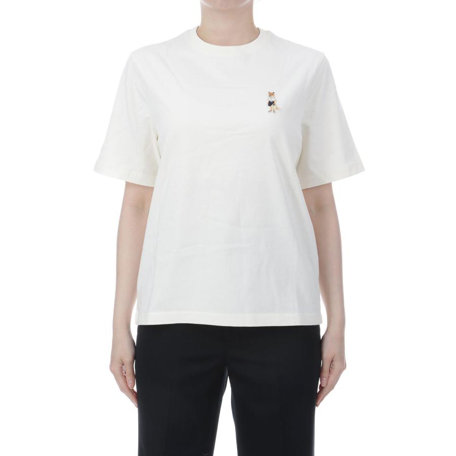 【P10倍】DRESSED FOX COMFORT TEE- SHIRT - DOVE (QW00114KJ0119) Maison Kitsune -Women-(メゾンキツネ) |  | 03
