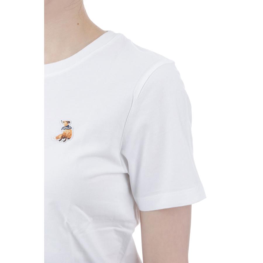 【P10倍】DREAMING FOX REGULAR TEE- SHIRT - WHITE (QW00109KJ7026) Maison Kitsune -Women-(メゾンキツネ) |  | 04