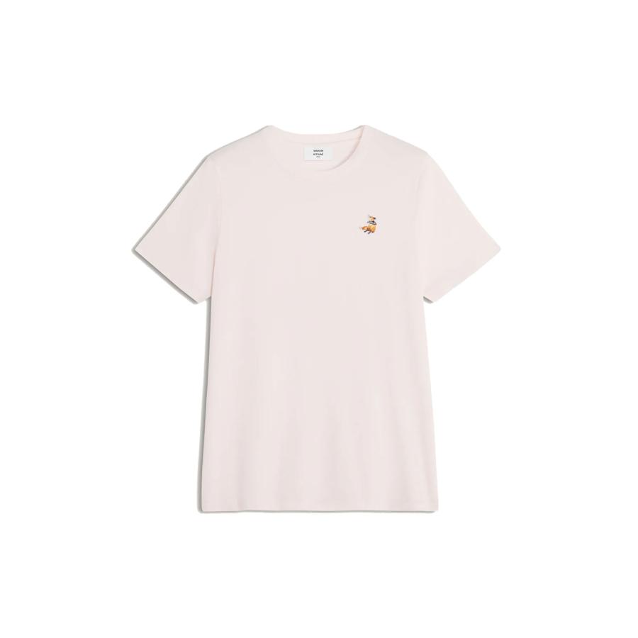DREAMING FOX REGULAR TEE- SHIRT - MAUVE (QW00109KJ7026) Maison Kitsune -Women-(メゾンキツネ) | 