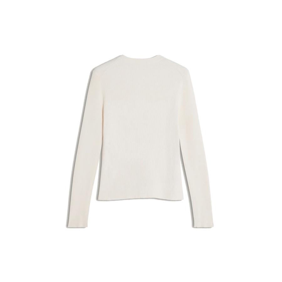 BABY FOX PLEAT RIB CARDIGAN - BLACK (QW00502KT1193) Maison Kitsune -Women-(メゾンキツネ) |  | 01