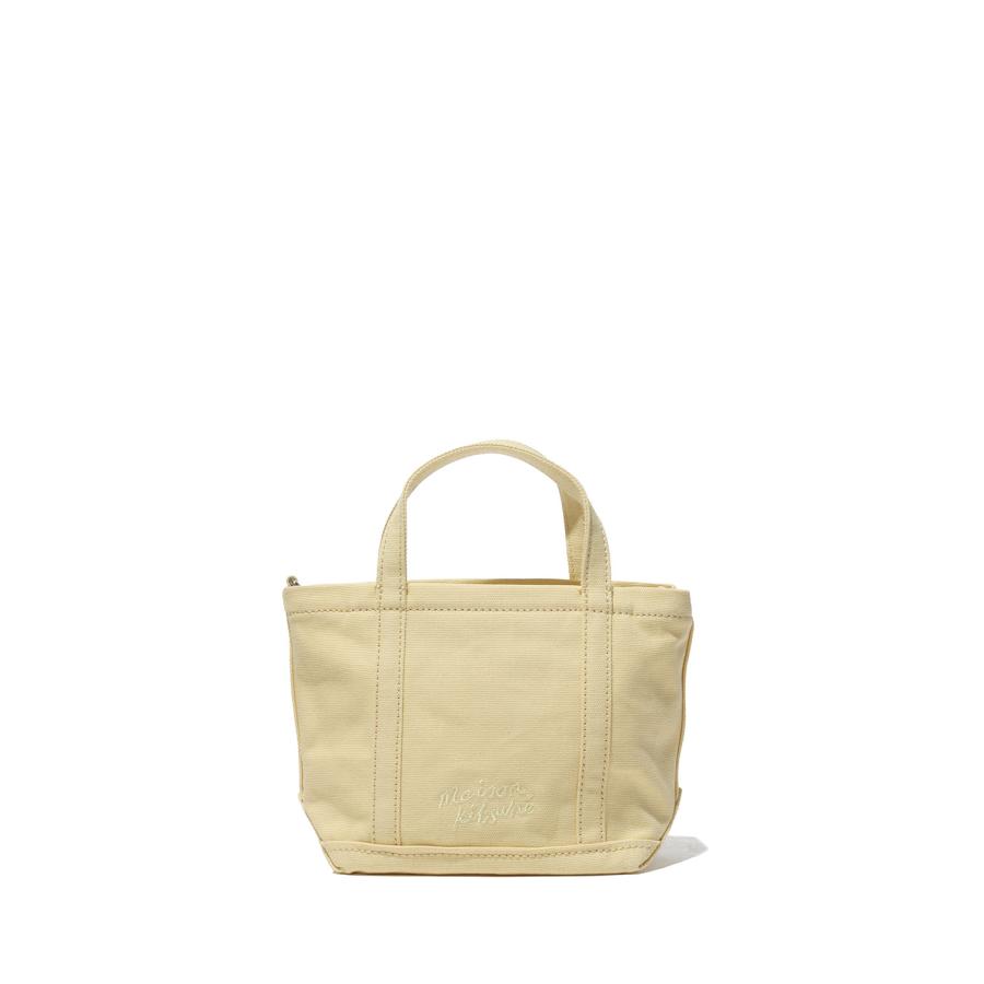 FOX HEAD MINI TOTE - STRAW (MW05106WW0107) Maison Kitsune -Women-(メゾンキツネ) |  | 01