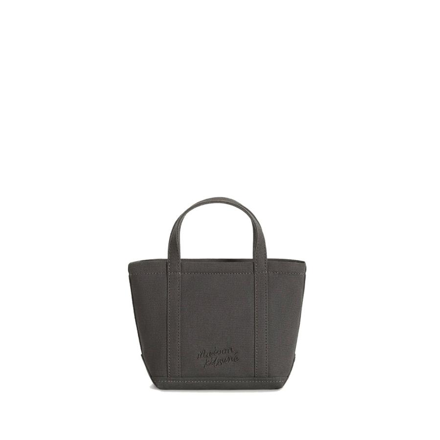FOX HEAD MINI TOTE - BELUGA (MW05106WW0107) Maison Kitsune -Women-(メゾンキツネ) |  | 01