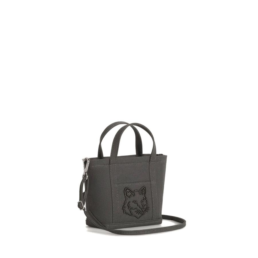 FOX HEAD MINI TOTE - BELUGA (MW05106WW0107) Maison Kitsune -Women-(メゾンキツネ) |  | 02