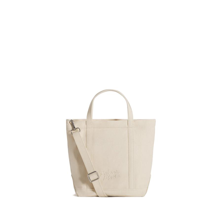 FOX HEAD SMALL TOTE - MACADAMIA (LW05103WW0107) Maison Kitsune -Women-(メゾンキツネ) |  | 01
