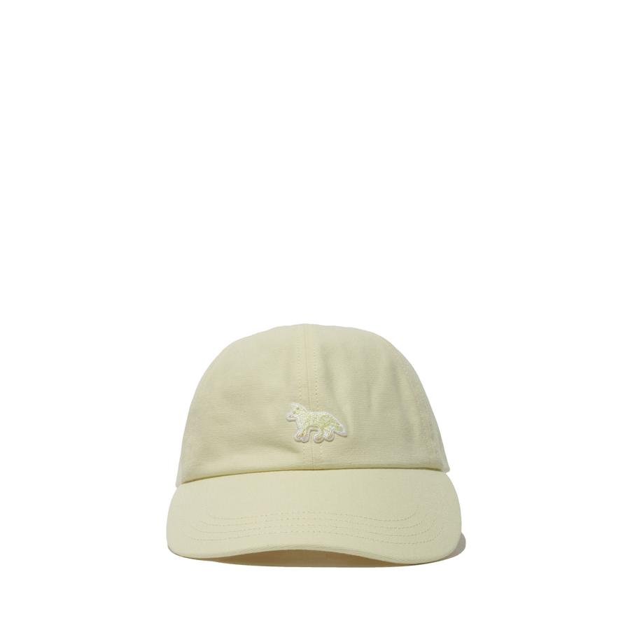 BABY FOX CAP - PASTEL YELLOW (OW06108WB0026) Maison Kitsune -Women-(メゾンキツネ) |  | 01