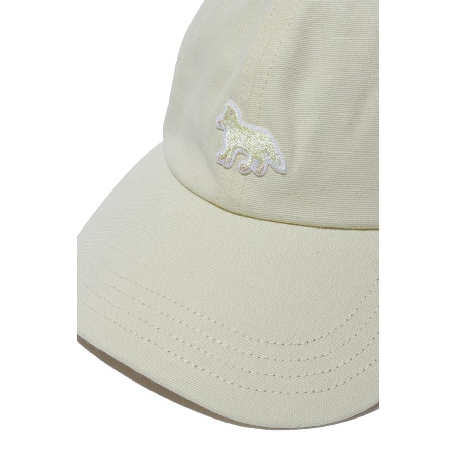 BABY FOX CAP - PASTEL YELLOW (OW06108WB0026) Maison Kitsune -Women-(メゾンキツネ) |  | 03