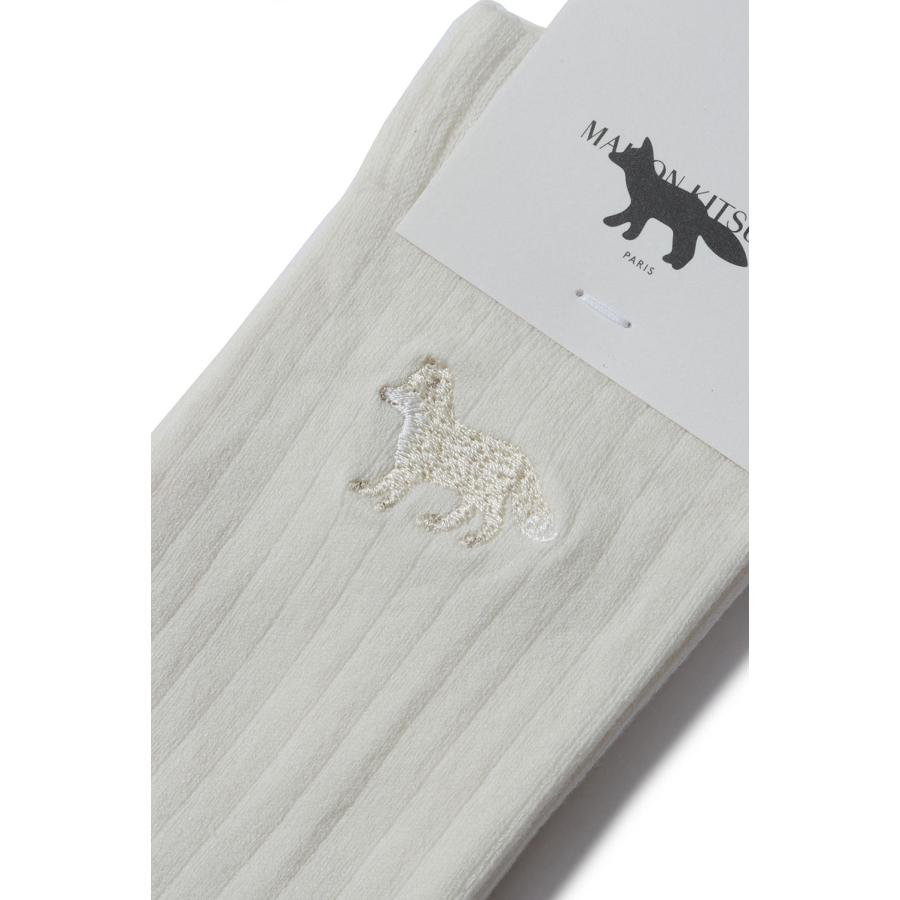 BABY FOX SOCKS - NOBLE BEIGE (PW06400KT1124) Maison Kitsune -Women-(メゾンキツネ) |  | 01