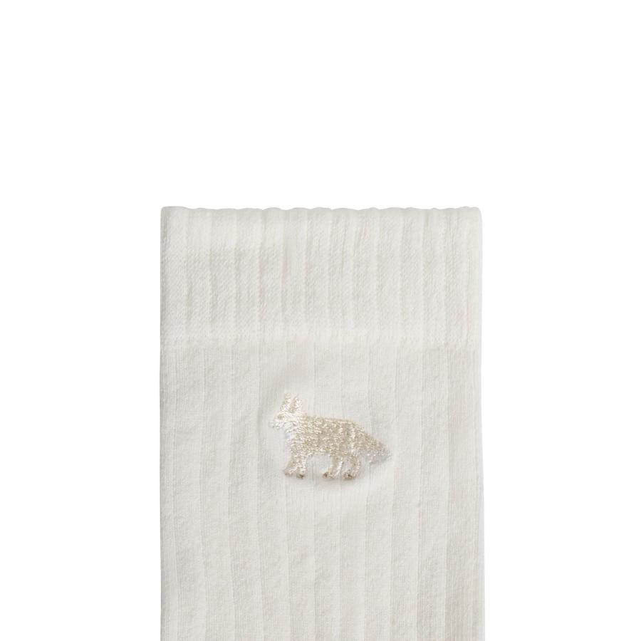 BABY FOX SOCKS - NOBLE BEIGE (PW06400KT1124) Maison Kitsune -Women-(メゾンキツネ) |  | 04