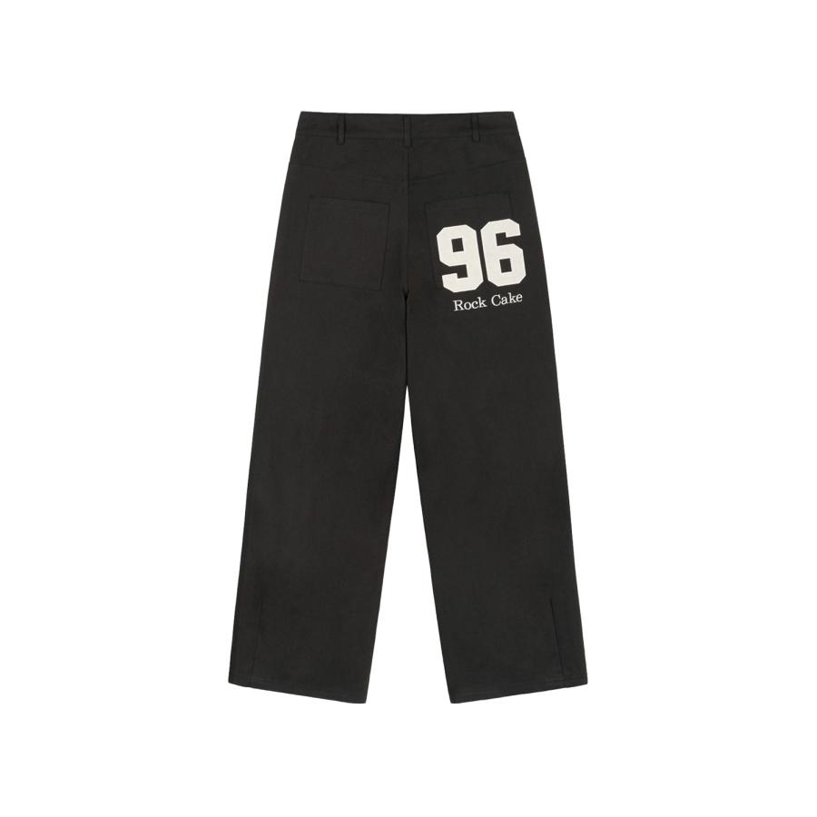 【P10倍】【SALE】96 Applique Pants - Black (RC25PT09900) ROCKCAKE(ロックケーキ) |  | 01