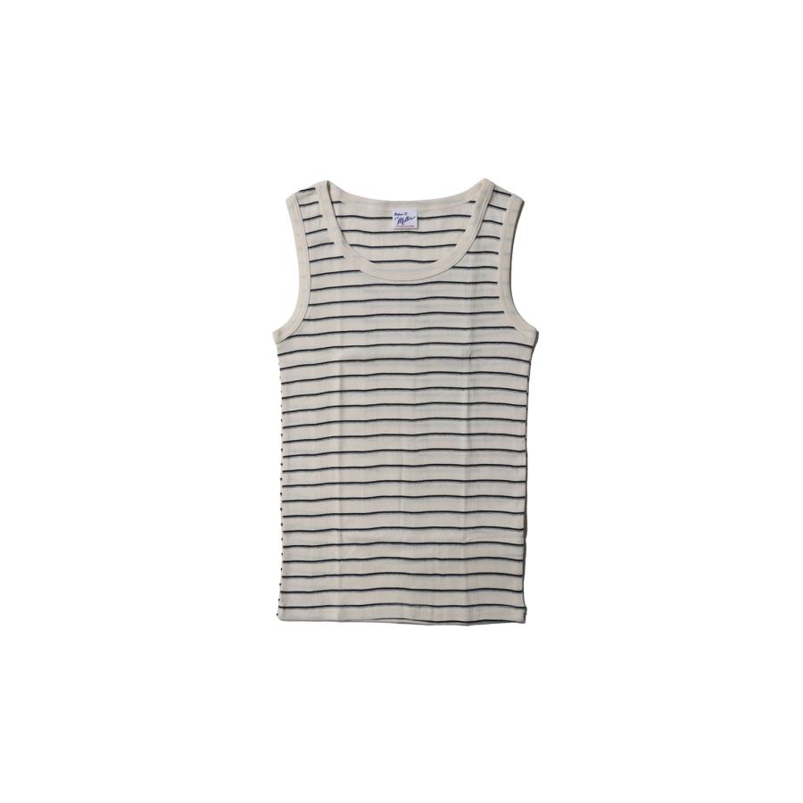 Panel ribbed tanktop - WHT-NG (808C) Miller(ミラー) | 