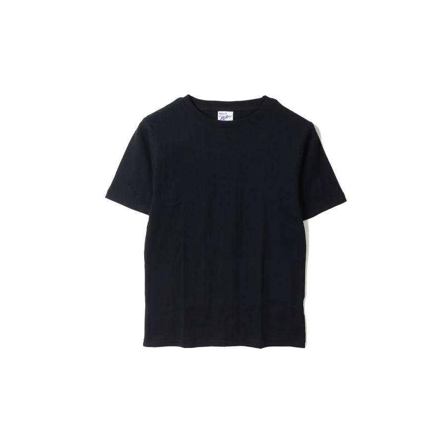 Panel ribbed C/N tee - BLACK (863C) Miller(ミラー) | 