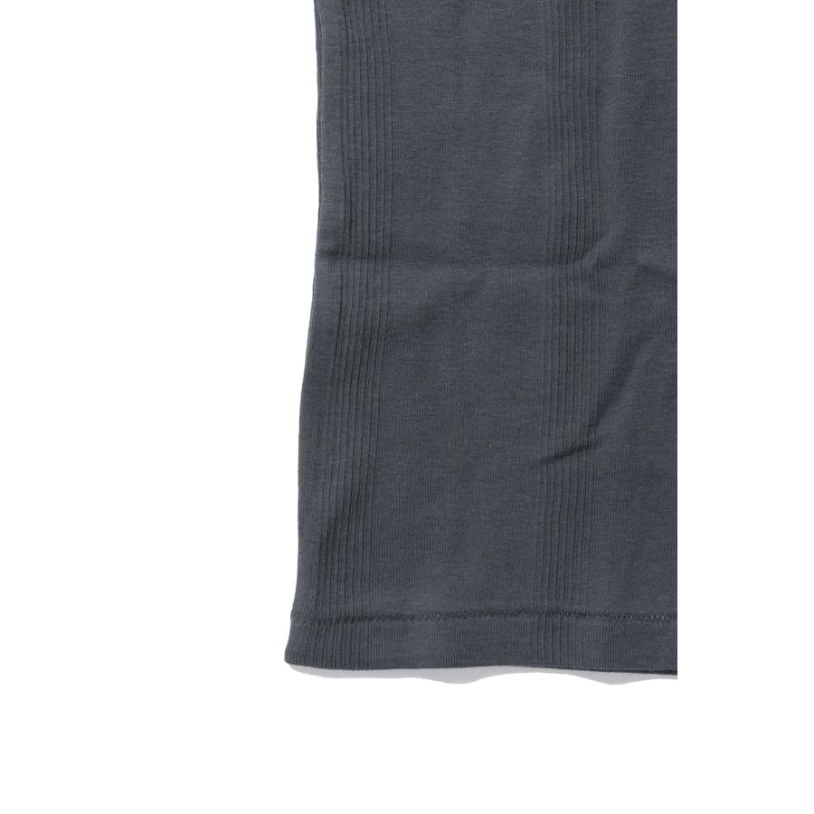Panel ribbed T-shirt - CGRAY (849C) Miller(ミラー) |  | 01