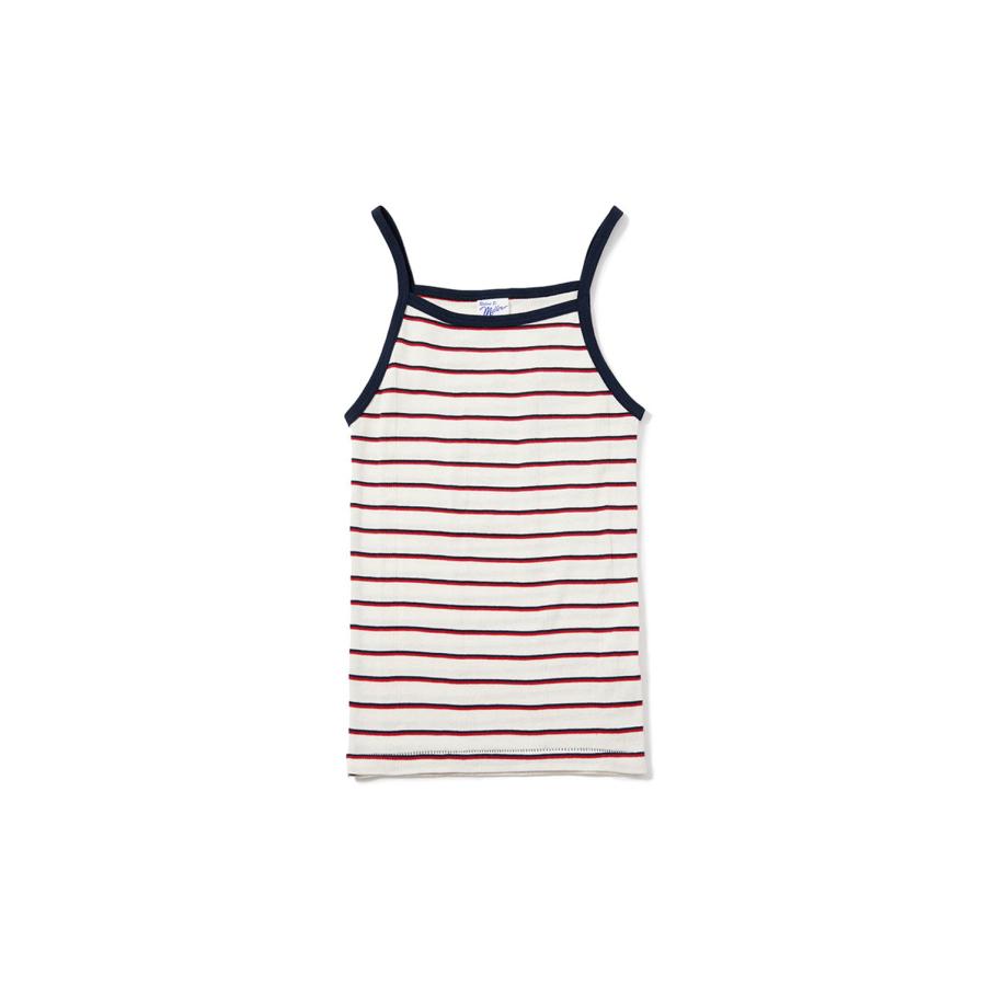 Panel ribbed camisole - WHT-NR (828C) Miller(ミラー) | 