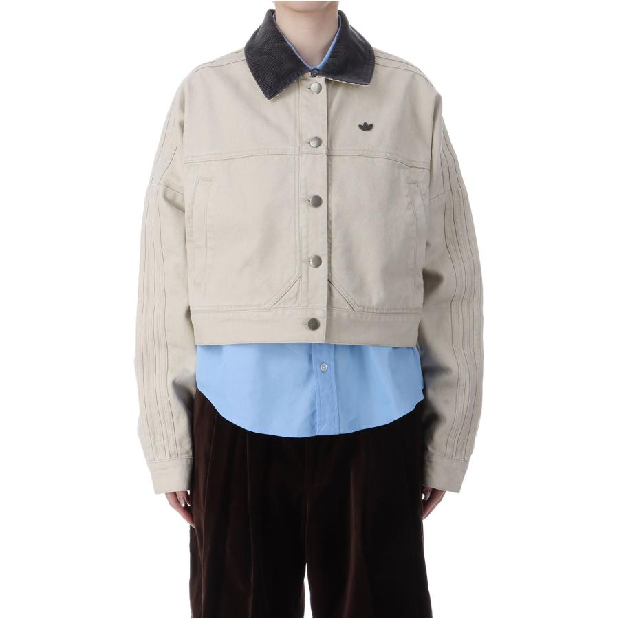 CANVAS TRACKTOP - STONE KHAKI (KE1069) adidas Originals -Women-(アディダスオリジナルス) |  | 01