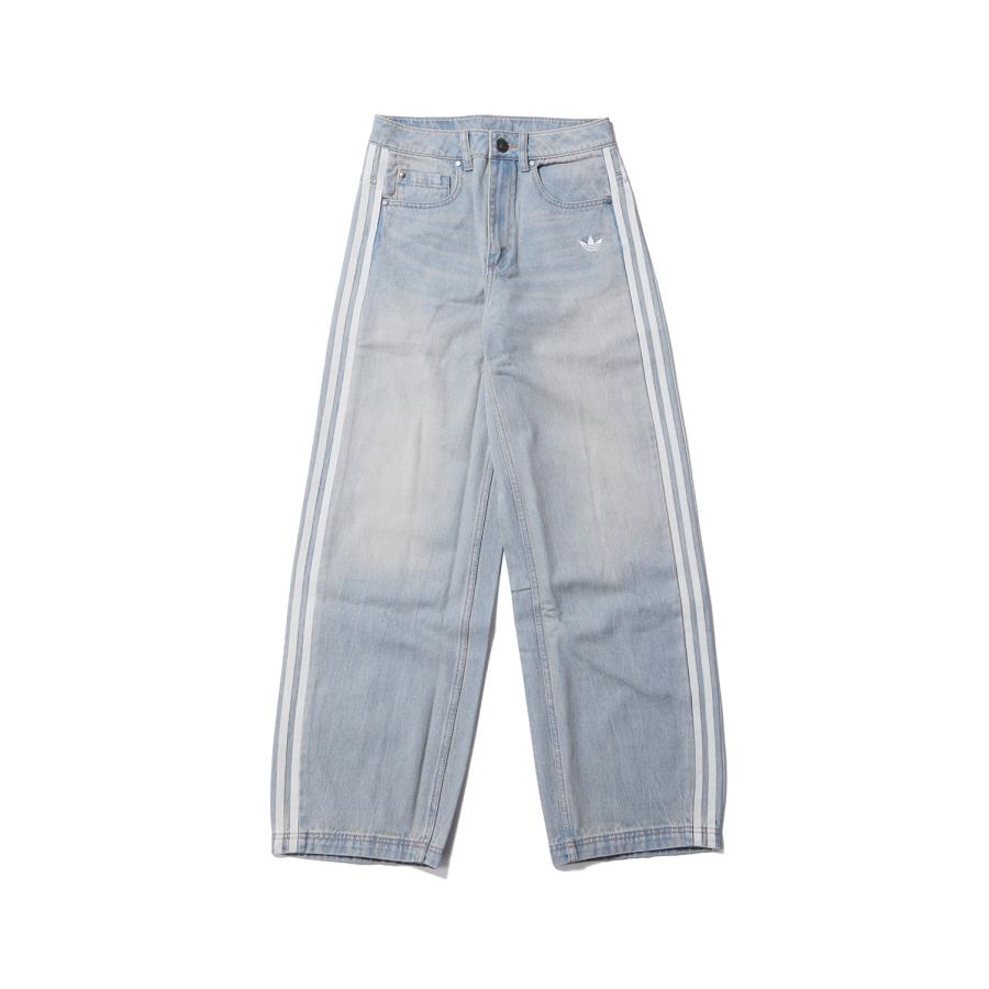 VINTAGE DAD JEANS - LIGHT BLUE DENIM DIRTY WASH (RC2605OW003) adidas Originals -Women-(アディダスオリジナルス) | 