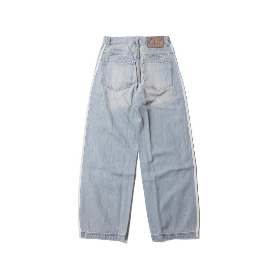 VINTAGE DAD JEANS - LIGHT BLUE DENIM DIRTY WASH (RC2605OW003) adidas Originals -Women-(アディダスオリジナルス) |  | 01