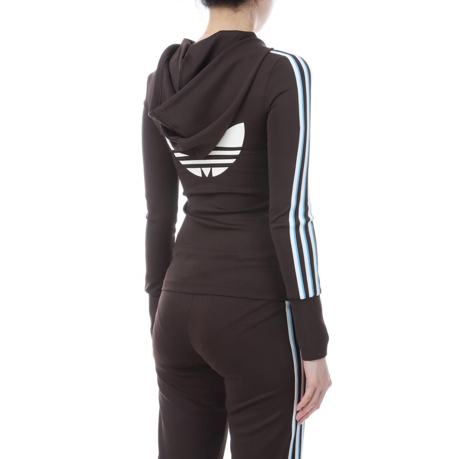 【P10倍】【SALE】HOODED TREFOIL ZIP TOP - AURORA COFFEE (RC2605OW011) adidas Originals -Women-(アディダスオリジナルス) |  | 05