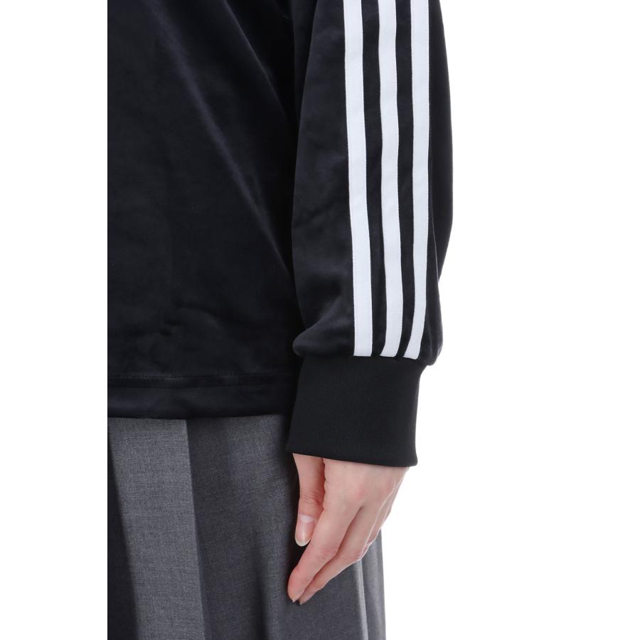【P10倍】【SALE】VELOUR POLO LS - BLACK (I8639) adidas Originals -Women-(アディダスオリジナルス) |  | 05