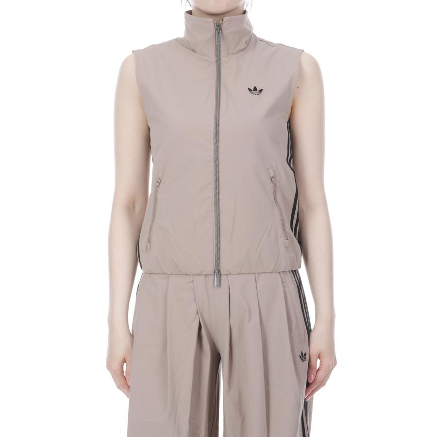 【SALE】SLEEVELESS TRACK TOP - CHALKY BROWNS (MMU69) adidas Originals -Women-(アディダスオリジナルス) |  | 02