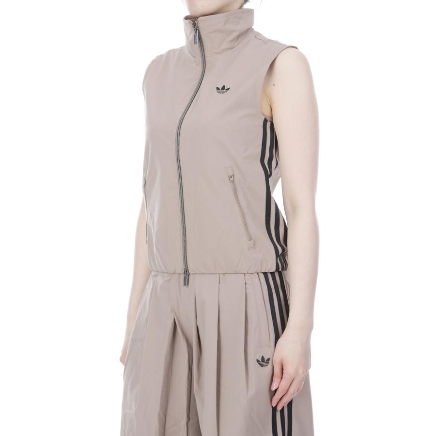 【SALE】SLEEVELESS TRACK TOP - CHALKY BROWNS (MMU69) adidas Originals -Women-(アディダスオリジナルス) |  | 03