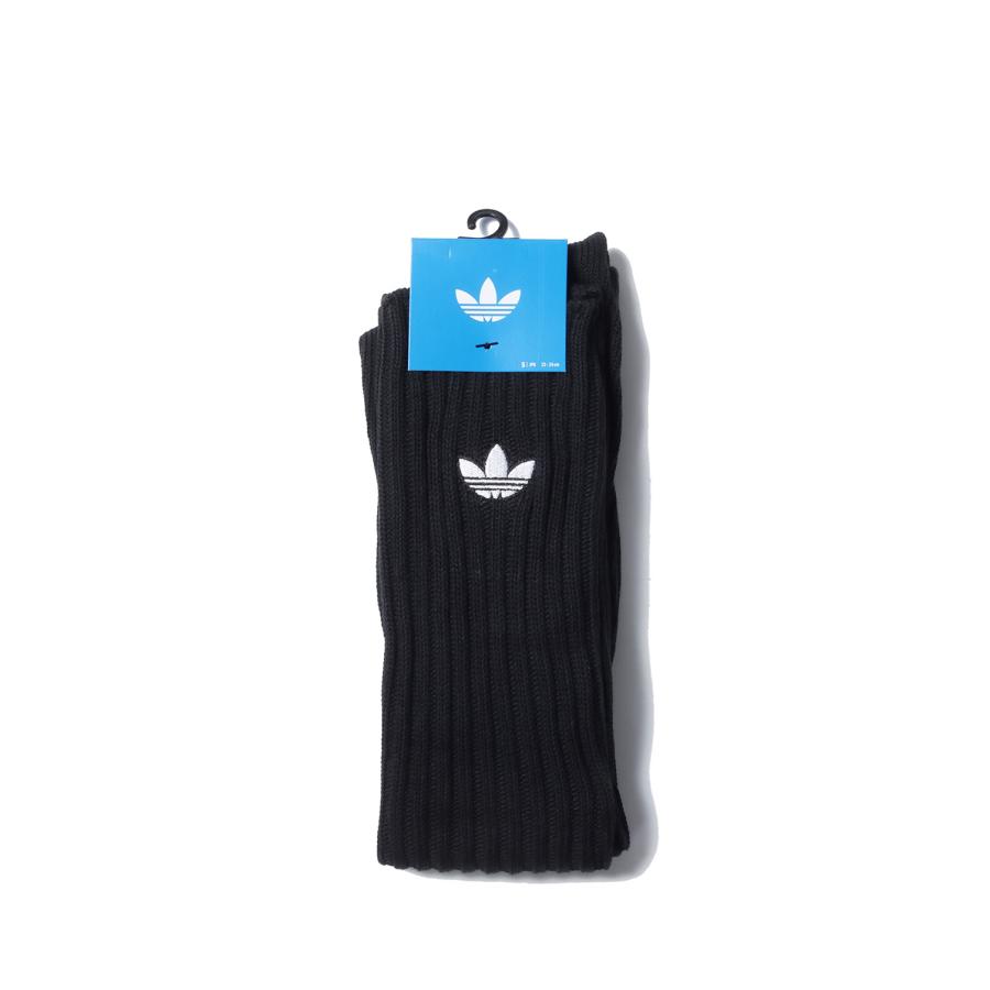SLOUCHY CREW SOCK 1 PAIR PACK - BLACK (DD810) adidas Originals -Women-(アディダスオリジナルス) | 