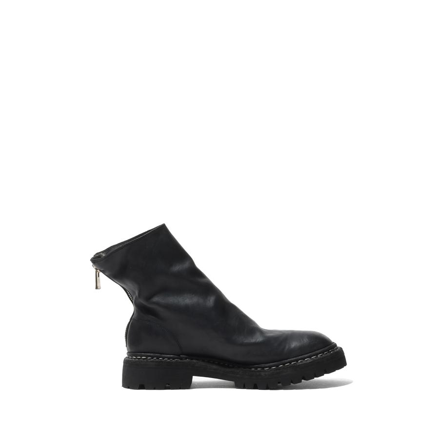 BACK ZIP BOOT, FULL GRAIN - BLKT (796V) GUIDI(グイディ) |  | 01