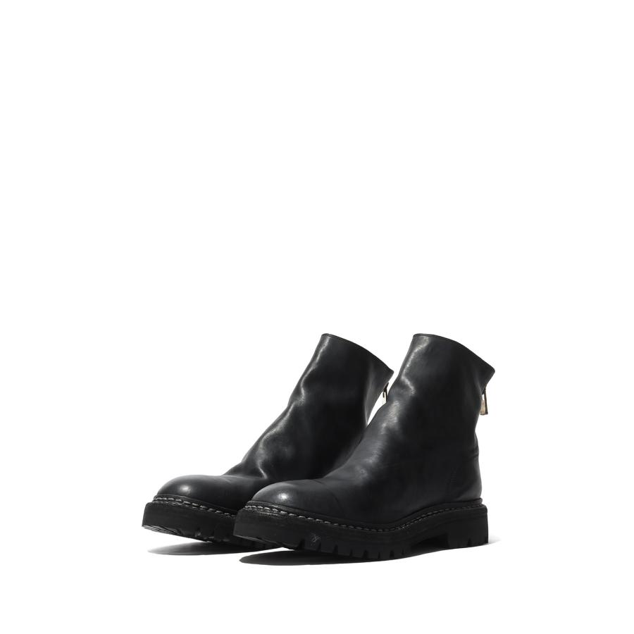 BACK ZIP BOOT, FULL GRAIN - BLKT (796V) GUIDI(グイディ) |  | 03