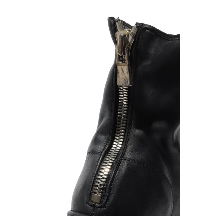BACK ZIP BOOT, FULL GRAIN - BLKT (796V) GUIDI(グイディ) |  | 07