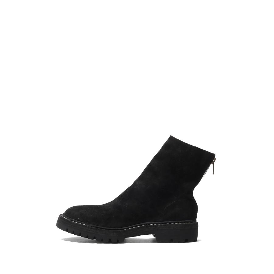 BACK ZIP BOOT, REVERSE - BLKT (796V) GUIDI(グイディ) | 