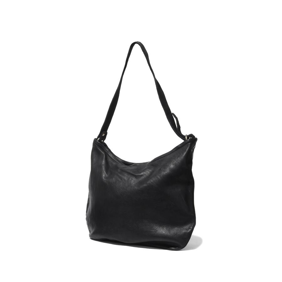 LEATHER CROSSBODY BAG, FULL GRAIN - BLKT (Q20) GUIDI(グイディ) |  | 01