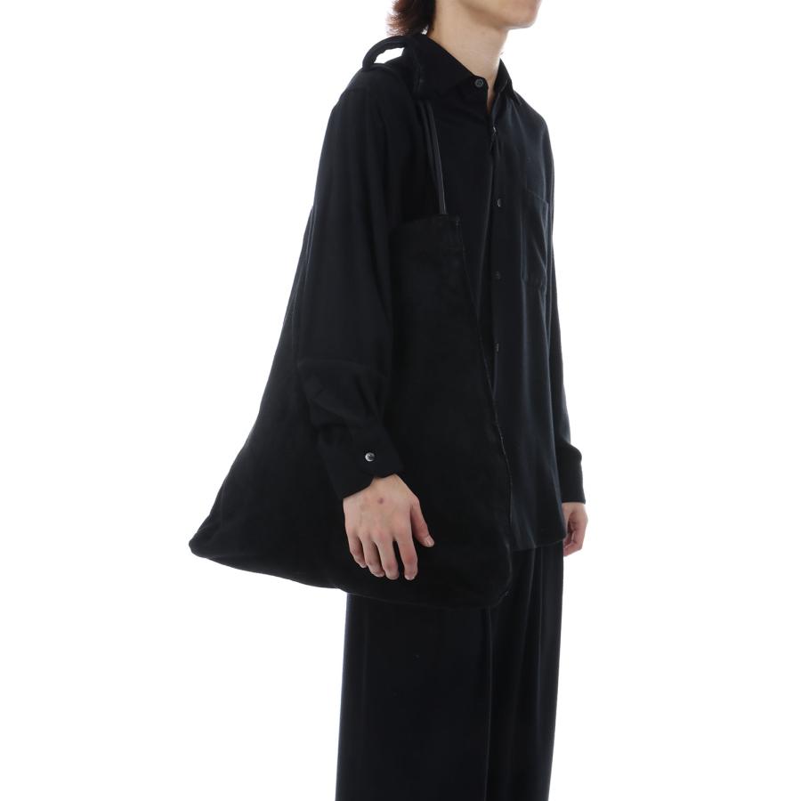 SHOPPER BAG, REVERSE - BLKT (RF01) GUIDI(グイディ)の画像