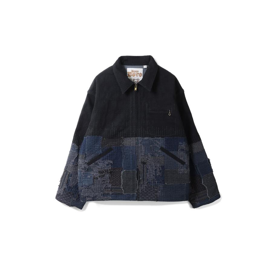 Dear Boro Zip Jacket - BLACK (793-6155002) DEAR BORO(ディアボロ) | 