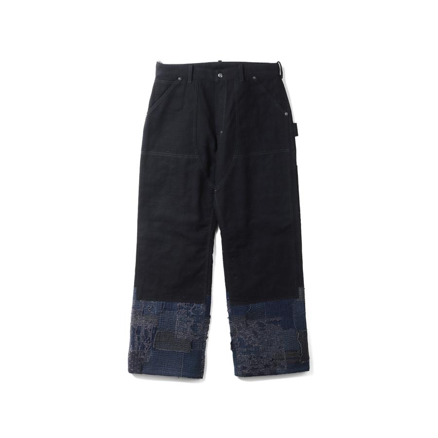 Dear Boro Double Knee Pants - BLACK (793-6110003) DEAR BORO(ディアボロ) | 