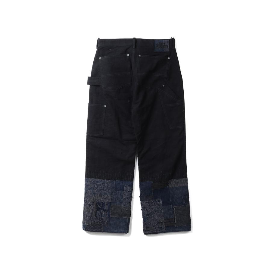 Dear Boro Double Knee Pants - BLACK (793-6110003) DEAR BORO(ディアボロ) |  | 01
