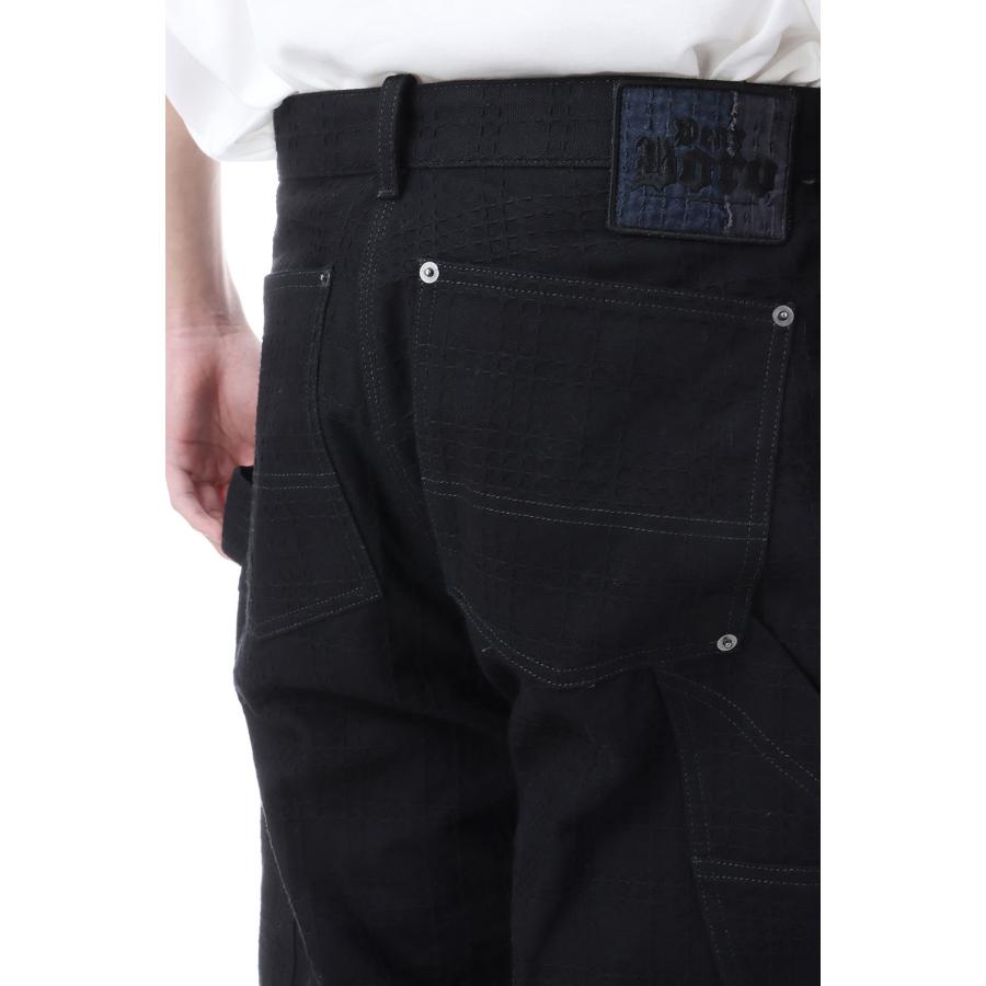 Dear Boro Double Knee Pants - BLACK (793-6110003) DEAR BORO(ディアボロ) |  | 08