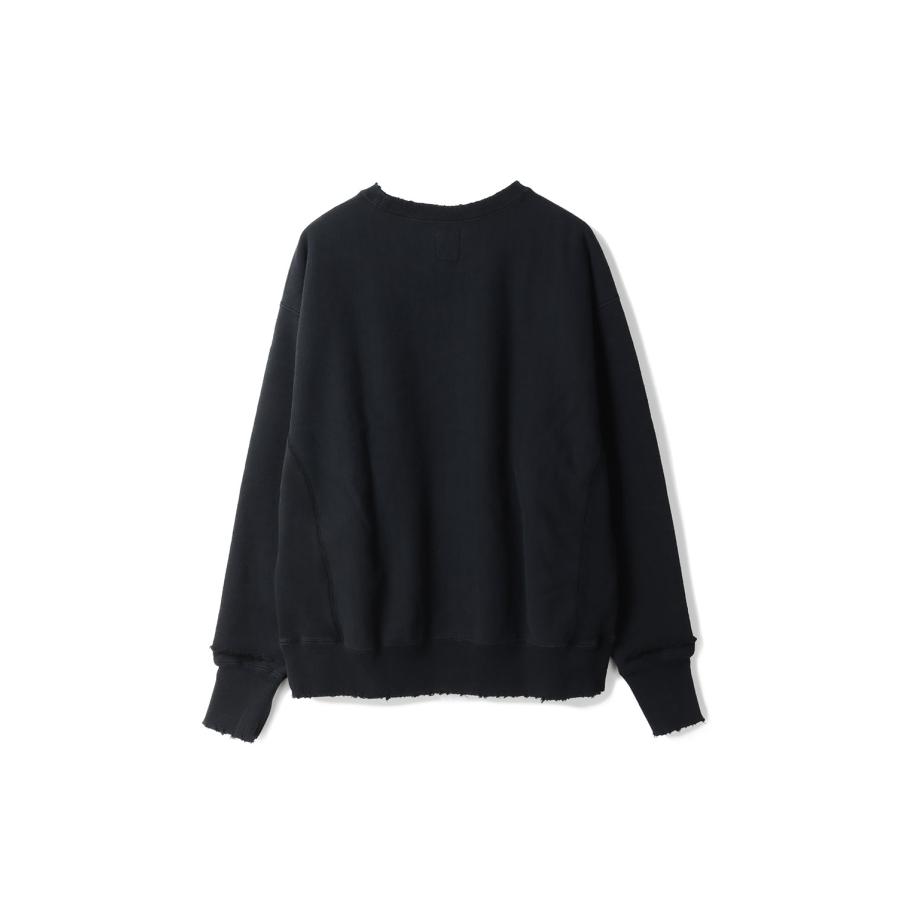 Dear Boro Sashiko Crew Neck Sweatshirts - BLACK (793-6132002) DEAR BORO(ディアボロ) |  | 01