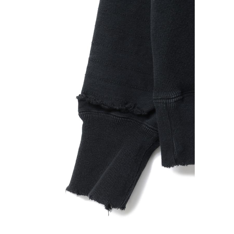 Dear Boro Sashiko Crew Neck Sweatshirts - BLACK (793-6132002) DEAR BORO(ディアボロ) |  | 02