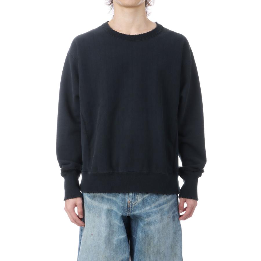 Dear Boro Sashiko Crew Neck Sweatshirts - BLACK (793-6132002) DEAR BORO(ディアボロ) |  | 03