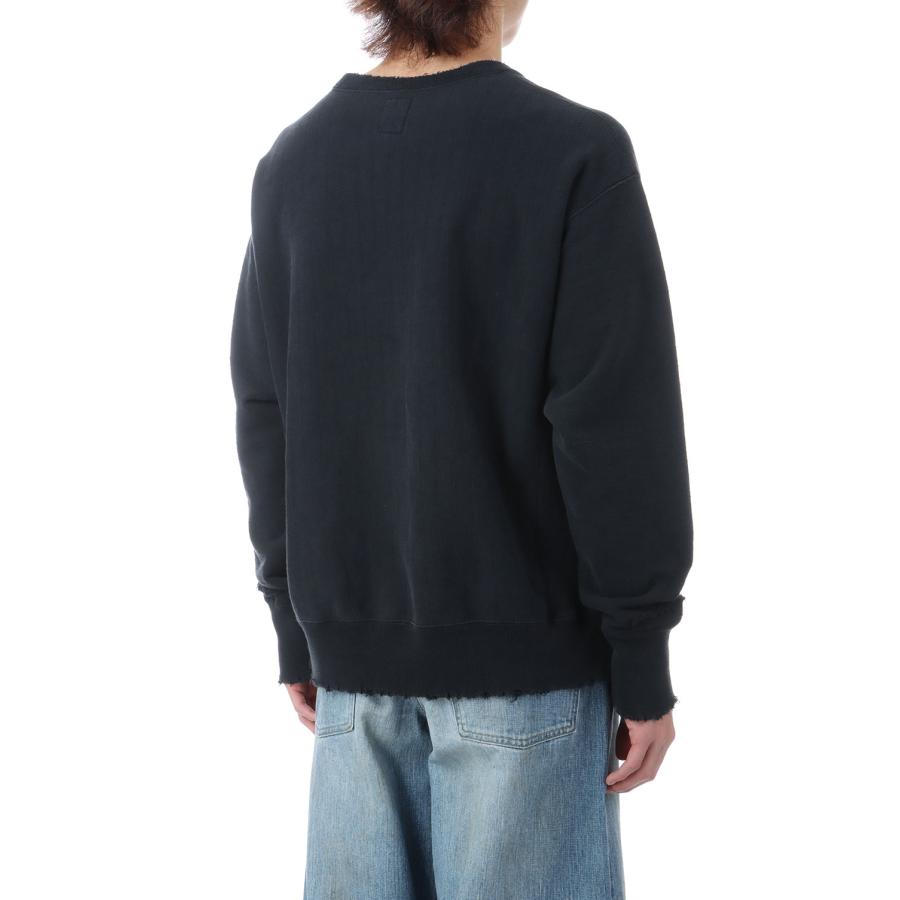 Dear Boro Sashiko Crew Neck Sweatshirts - BLACK (793-6132002) DEAR BORO(ディアボロ) |  | 05