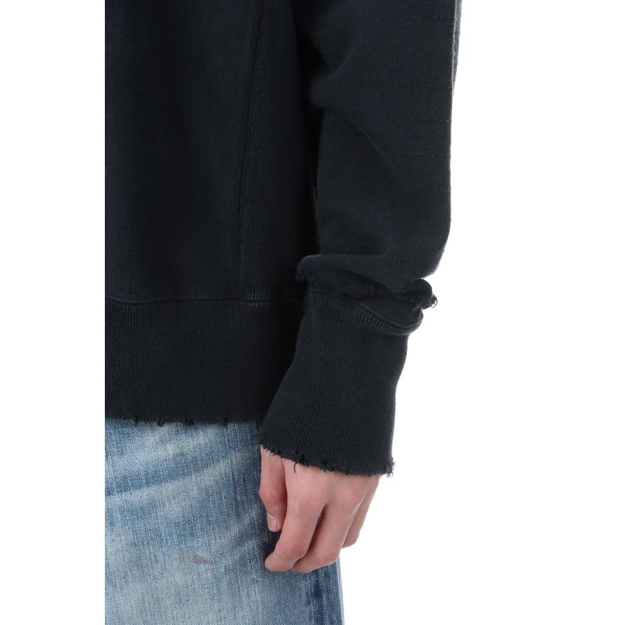 Dear Boro Sashiko Crew Neck Sweatshirts - BLACK (793-6132002) DEAR BORO(ディアボロ) |  | 07