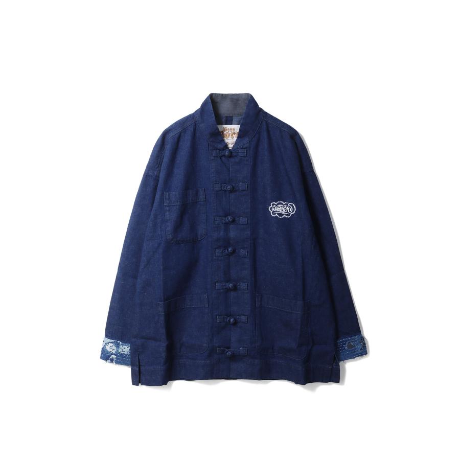 Dear Boro ERIC HAZE Kang-Fu Jacket - BLUE (793-5155001) DEAR BORO(ディアボロ) | 