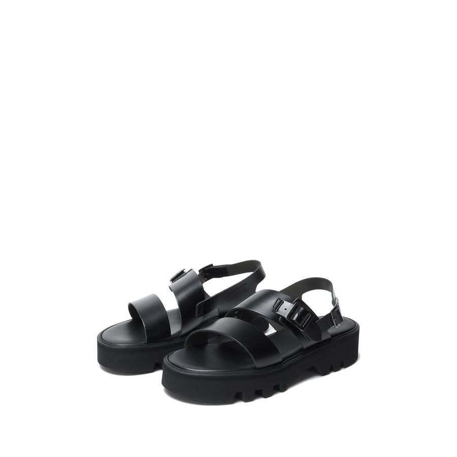 SS BELT SANDALS (TWEETY SOLE) - BLACK (FTC2512002) foot the coacher(フットザコーチャー) | foot the coacher | 02