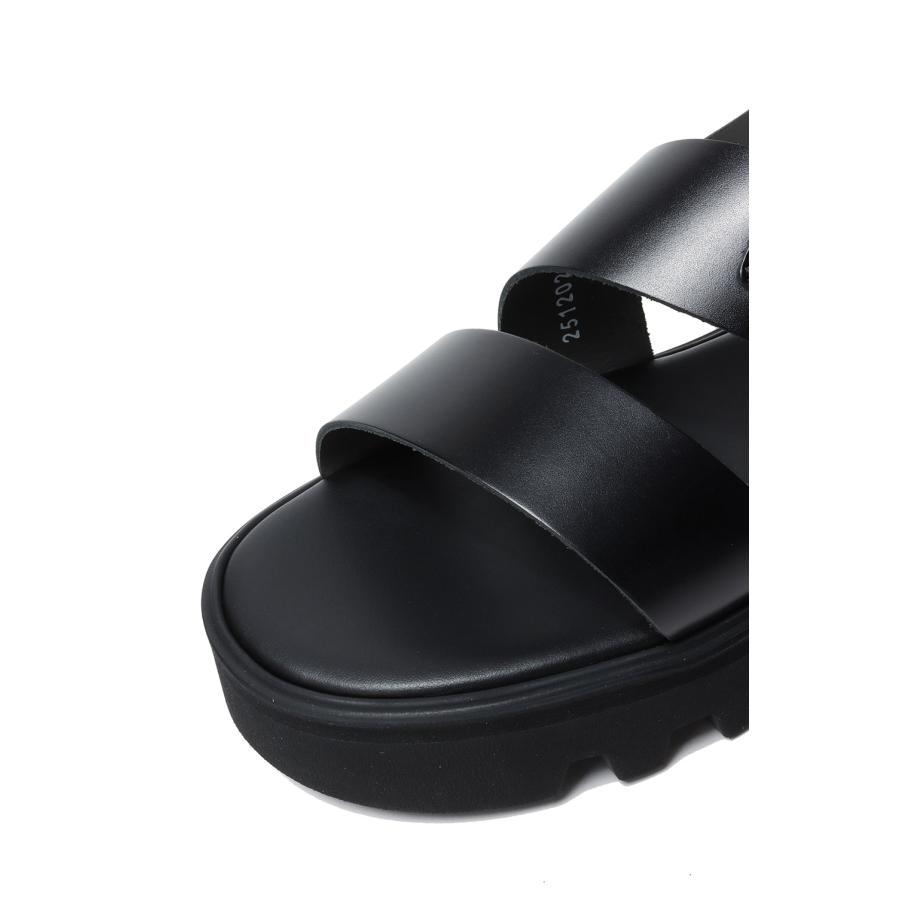 SS BELT SANDALS (TWEETY SOLE) - BLACK (FTC2512002) foot the coacher(フットザコーチャー) | foot the coacher | 04