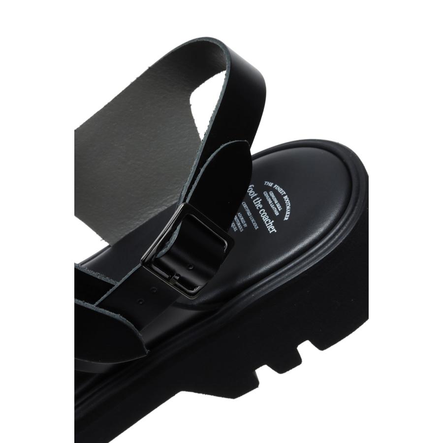 SS BELT SANDALS (TWEETY SOLE) - BLACK (FTC2512002) foot the coacher(フットザコーチャー) | foot the coacher | 05